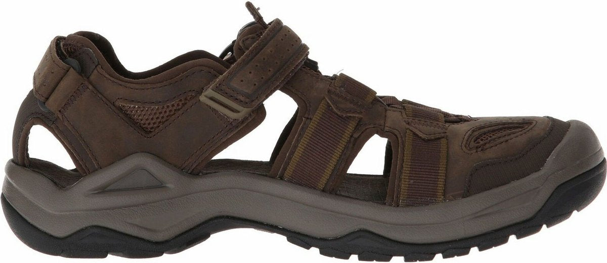 Teva M Omnium 2 Leder-Herrensandalen – Türkischer Kaffee