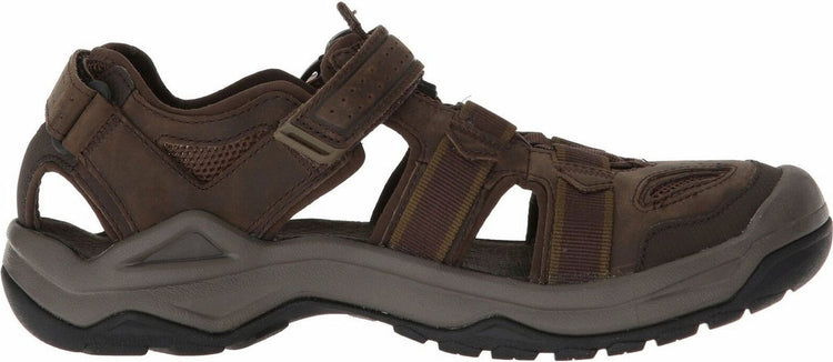 Teva M Omnium 2 Leder-Herrensandalen – Türkischer Kaffee