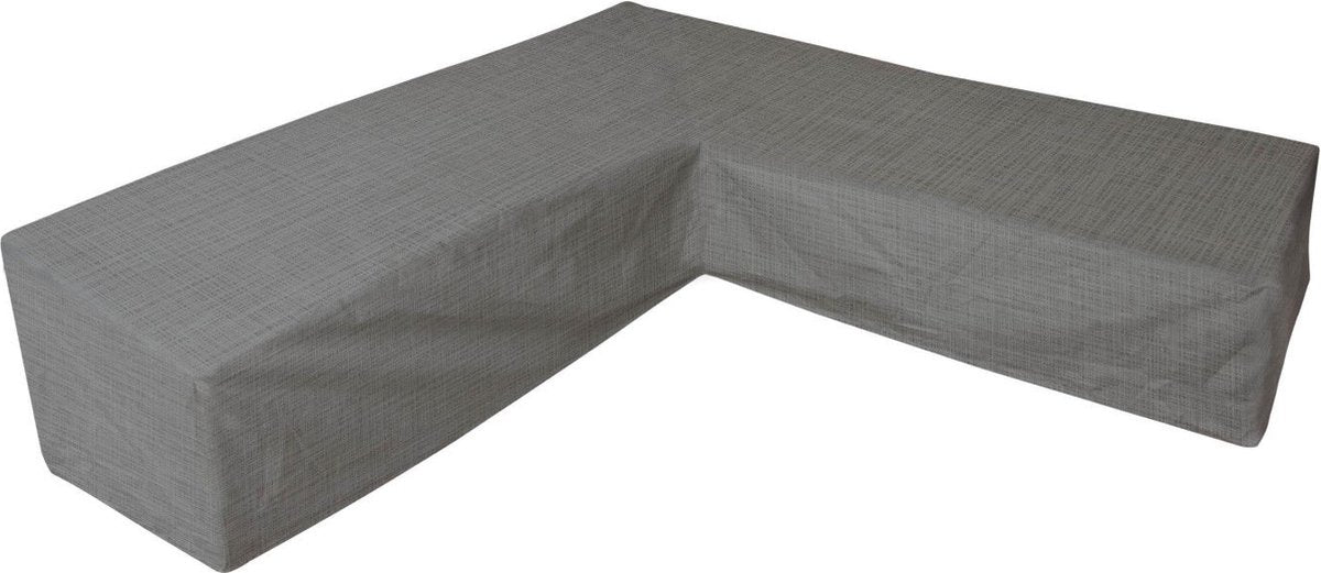 Wasserdichter Eurotrail-Bezug für L-förmiges Lounge-Set, Ecksofa, Cantonic 225x225x100 70 cm, grau