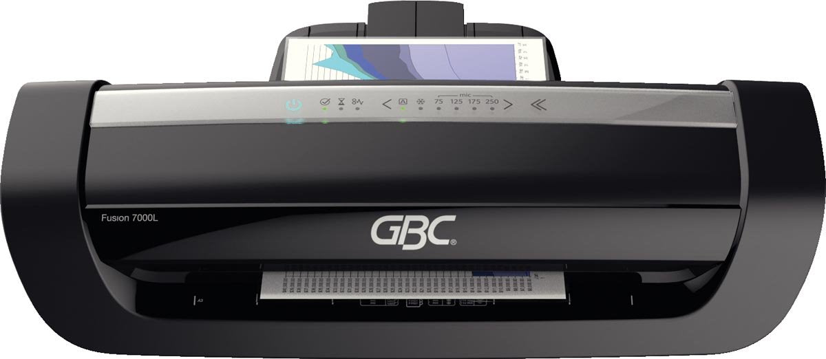 GBC Fusion Plus 7000L A3-Laminiergerät – geeignet bis 125 Mikrometer – ideal für Büro und Heimbüro – Silber