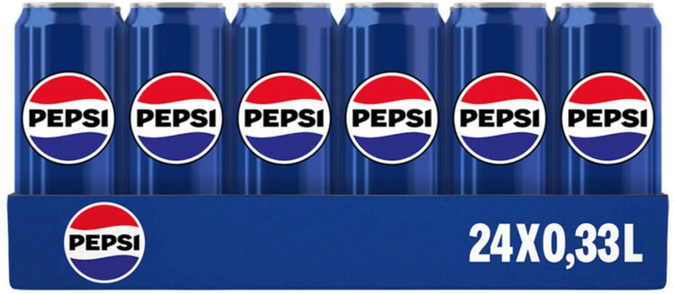 Pepsi - normal - 24 x 330 ml - Tablett