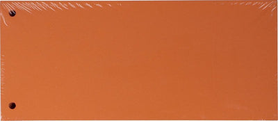 Pergamie-Trennstreifen, Packung à 100 Stück, Orange 30 Stück