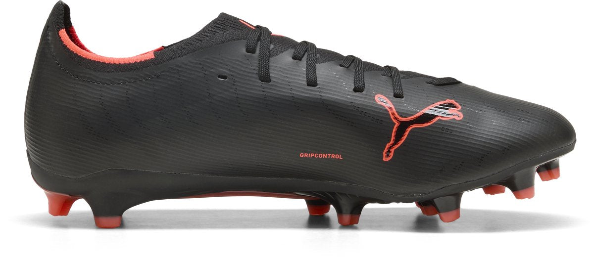 Puma Ultra 6 Match FG AG Unisex-Sportschuhe - Schwarz-Rot