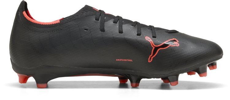 Puma Ultra 6 Match FG AG Unisex-Sportschuhe - Schwarz-Rot