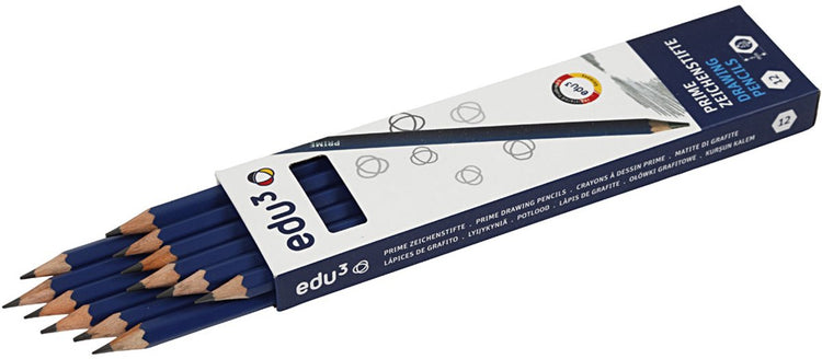 Edu3 Edu Zeichenstift, 4b, 12 Stück, 1 Box