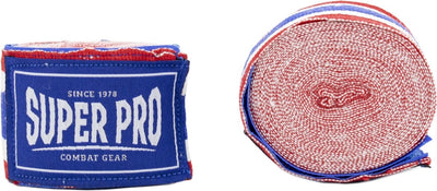 Super Pro Combat Gear Bandagen rot weiß blau 450cm