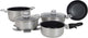 Gimex Pfannenset - Induktion - Silber - 8-teilig