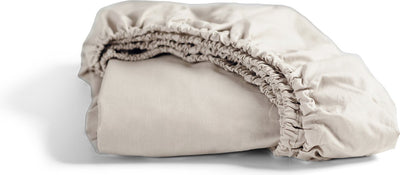 Cinderella - Weekend - Spannbettlaken - 90x210 cm - Baumwolle - bis 25 cm Matratzenhöhe - Sandfarbe