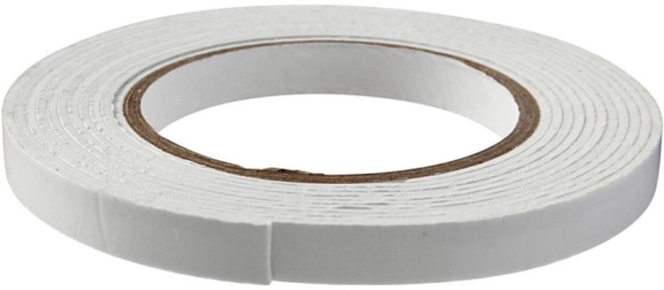 Creativ Company 3D-Schaumband, B: 12 mm, Stärke 2 mm, 5 m 1 Rolle