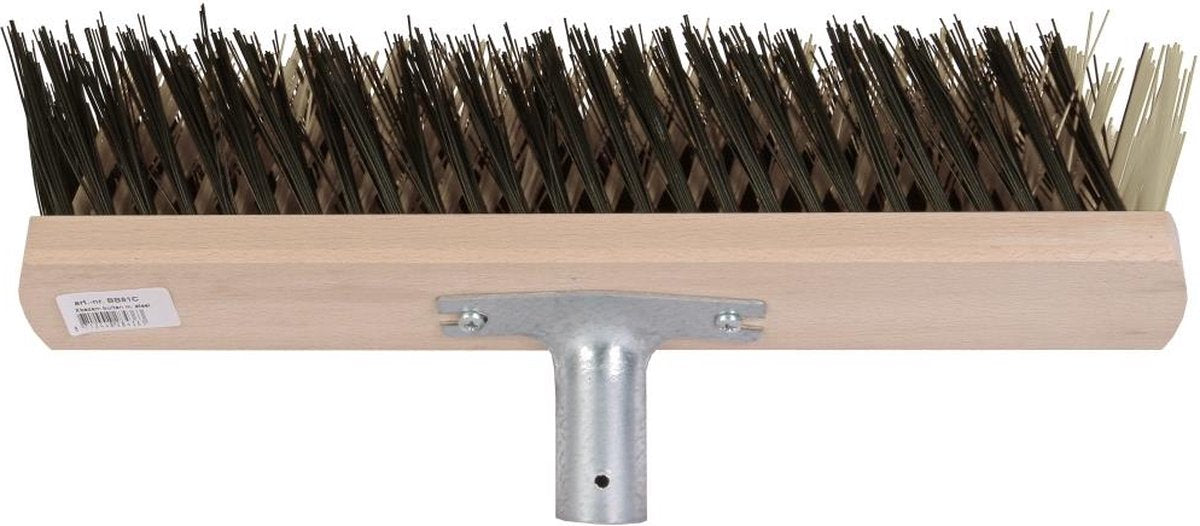 Sprachwerkzeuge - X-Besen - Innenbereich - 40 cm - Cremeschwarz - ohne Stiel