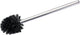 Wenko Ersatzbürste mit glänzendem Edelstahlgriff, Länge 35 cm, Bürstenkopf ø 8 cm – WC-Bürste – WC-Bürste lose – WC-Bürste lose