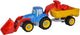 Androni -Traktor mit Auto