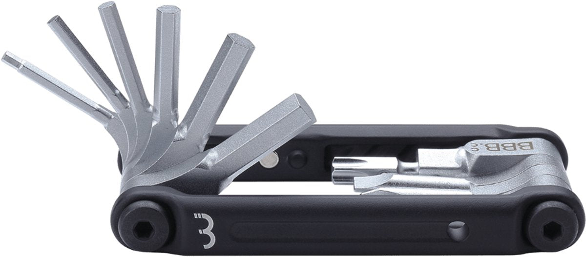 BBB Cycling Royalfold Basic Fahrradwerkzeuge – kompaktes Mini-Werkzeug – Multitool Fahrrad – Fahrradreparaturset für unterwegs – BTL-201