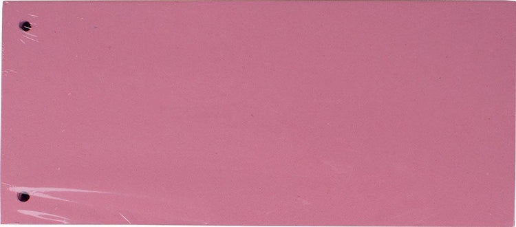 Pergamie-Verteilerstreifen | Packung mit 100 Stück | rosa