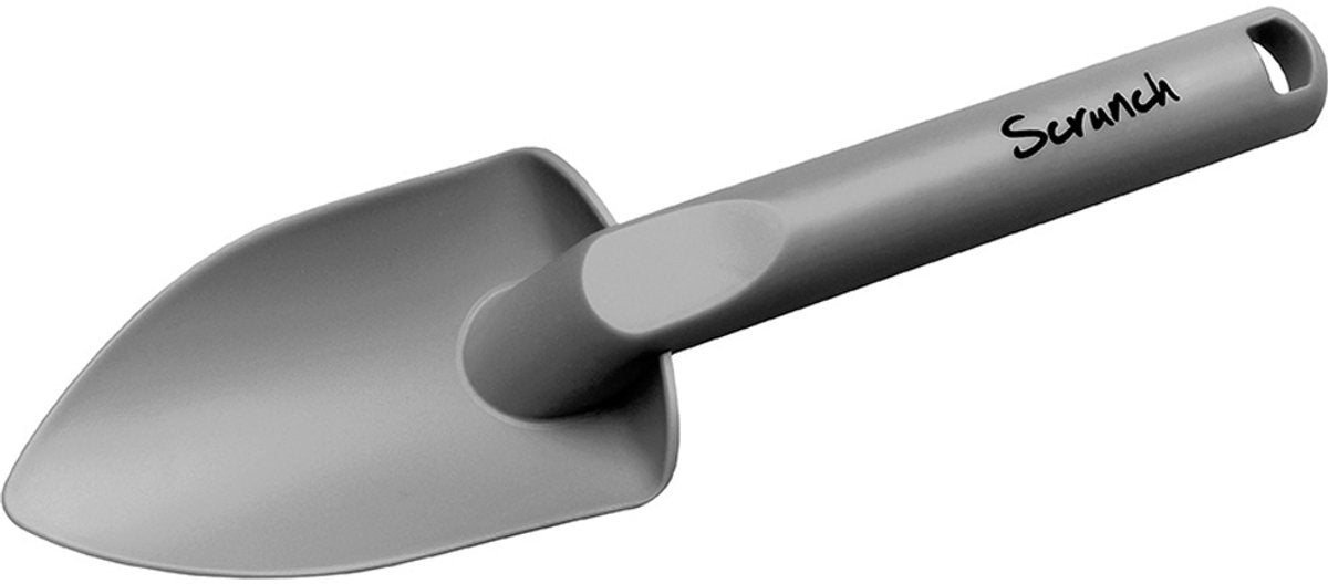 Scrunch-Spaten – grau – faltbar – recycelbar