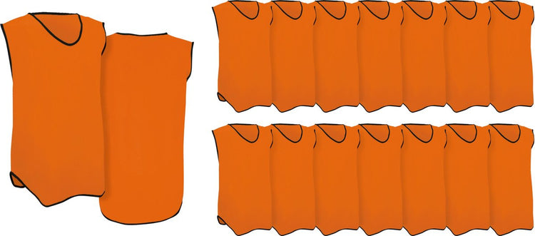 Avento Trainingsweste – Erwachsene – 15er-Set – Orange