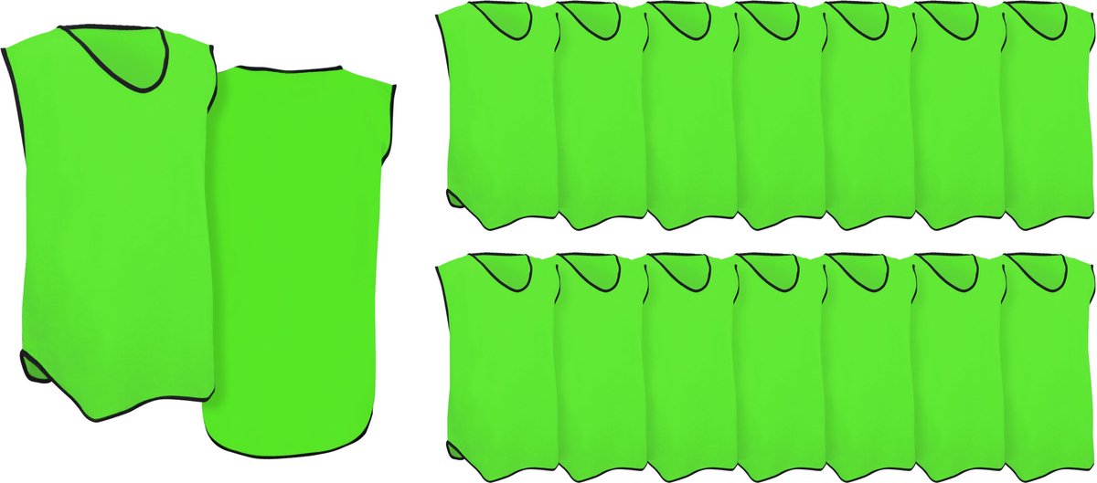Avento Trainingsweste – Junior – 15er-Set – grün
