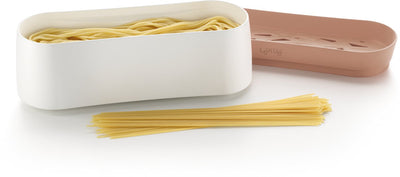 Lékué Mikrowellen-Nudelkocher – Terrakotta-Rosa