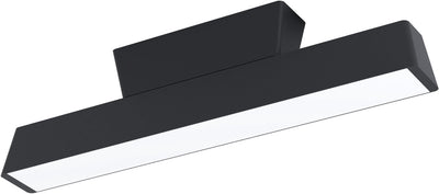 Eglo connect.z simolaris-z smarte Deckenleuchte – 47 cm – Schwarz und Weiß – einstellbares RGB-Weißlicht – dimmbar – Zigbee