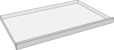 Flamingo-Landschloss – Ersatz-Schubladenvogel – Ersatz-Schubladenschloss großes Land 71,5 x 64,5 x 3,5 cm – 1 Stück – 115194 – 1 Stück