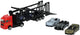 Der-Cast-Transporter mit 4 Metallautos