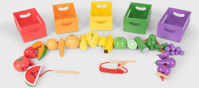 Tickit | Sortierkisten aus Holz für Obst und Gemüse