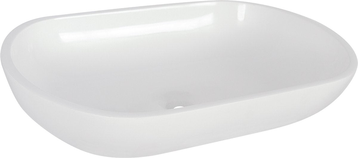 Differnz ovalo Waschbecken oval 54x34x12cm Poly