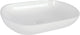 Differnz ovalo Waschbecken oval 54x34x12cm Poly