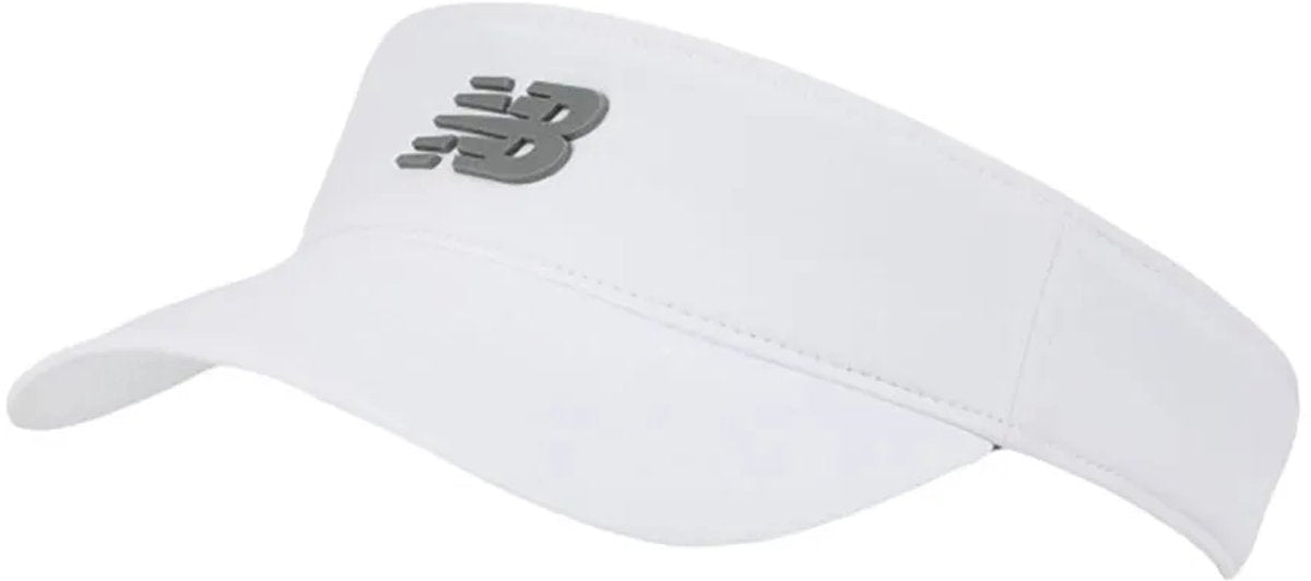 New Balance Performance Visor v 2.0 Unisex-Sonnenblende – Weiß