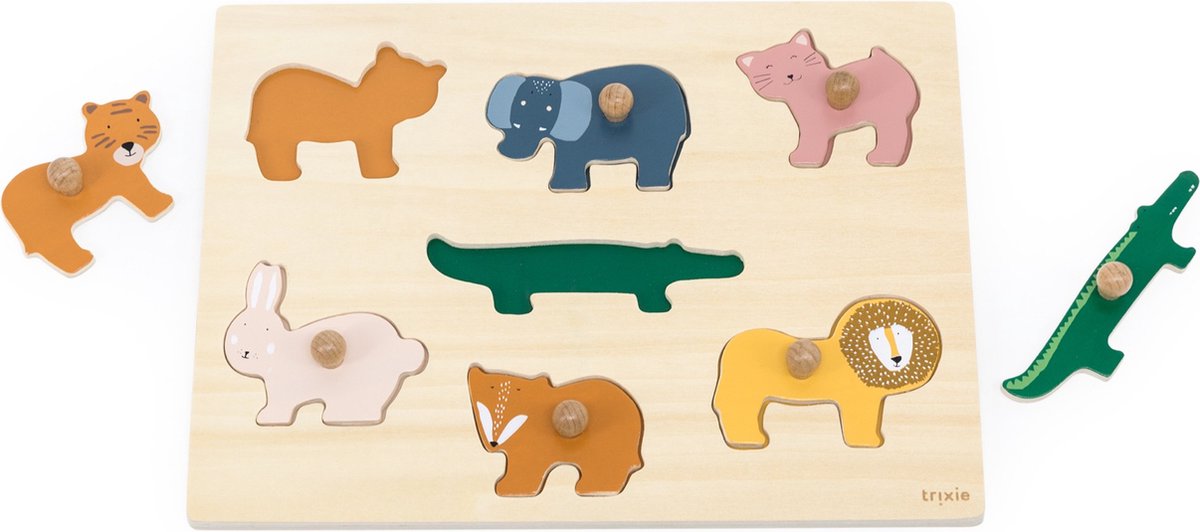 Trixie Holz Nick Puzzle Animals, 7st.