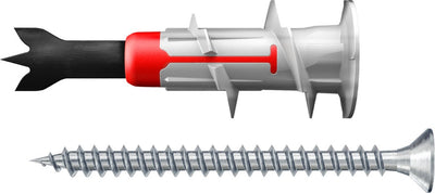 Fischer Gipskartondübel Duoblade S mit Schraube