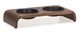Entworfen von Lotte Melora – Tafelservice Katze – Holz, Edelstahl – Schwarz – 36 x 17 x 6,5 cm – 350 ml