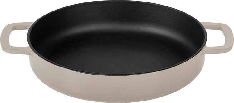 Combekk Gusseisen-Bratpfanne ø 28 cm – 100 % recycelt – PFAS-frei – induktionsgeeignet – Sand