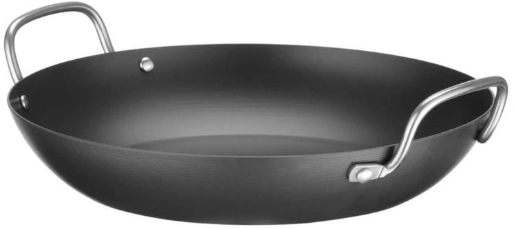 Hendi-Servierpfanne – Kohlenstoffstahl – ø243 x 280 mm – induktionsgeeignet