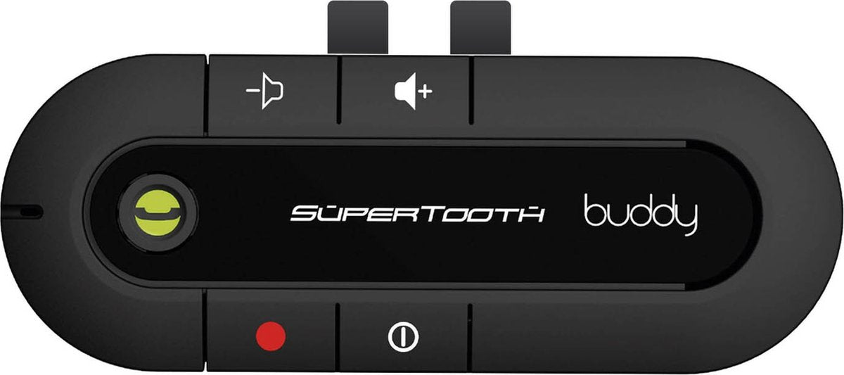 Supertooth, Auto-Freisprecheinrichtung mit Spracherkennung, Multipoint-Technologie, Schwarz