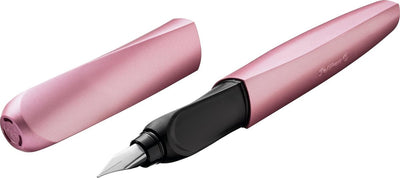 Pelikan Twist - Füllfederhalter - Girly Rose M + 2x Standard-Tintenpatrone