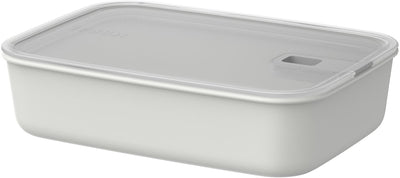 Mepal easyclip food container - 2.25 l - food containers with sliding closure - suitable for microwave. Dampfofen. Kühl- und Gefrierschrank – Nordic White