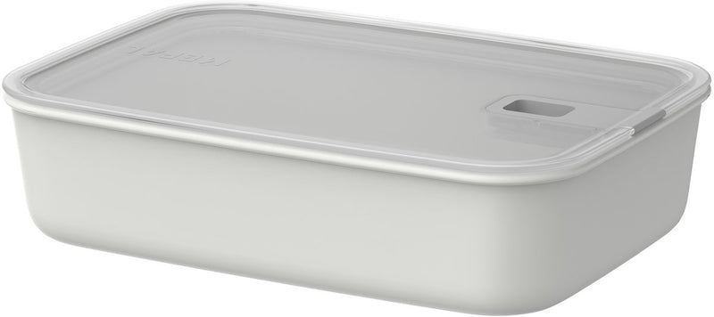 Mepal easyclip food container - 2.25 l - food containers with sliding closure - suitable for microwave. Dampfofen. Kühl- und Gefrierschrank – Nordic White