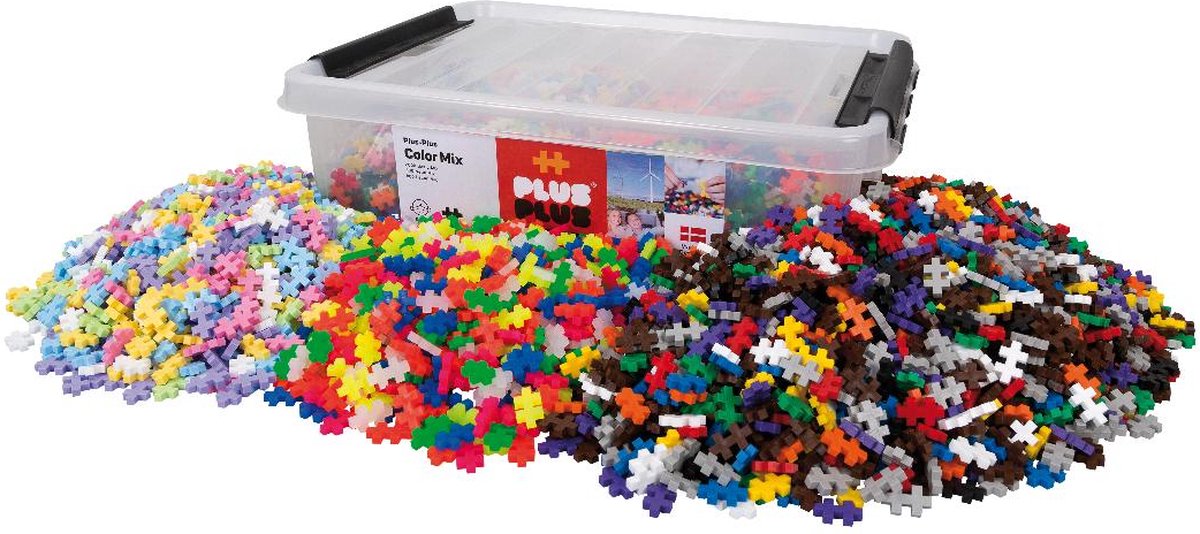 Plus-Plus-Farbmischung - 3600 Stück