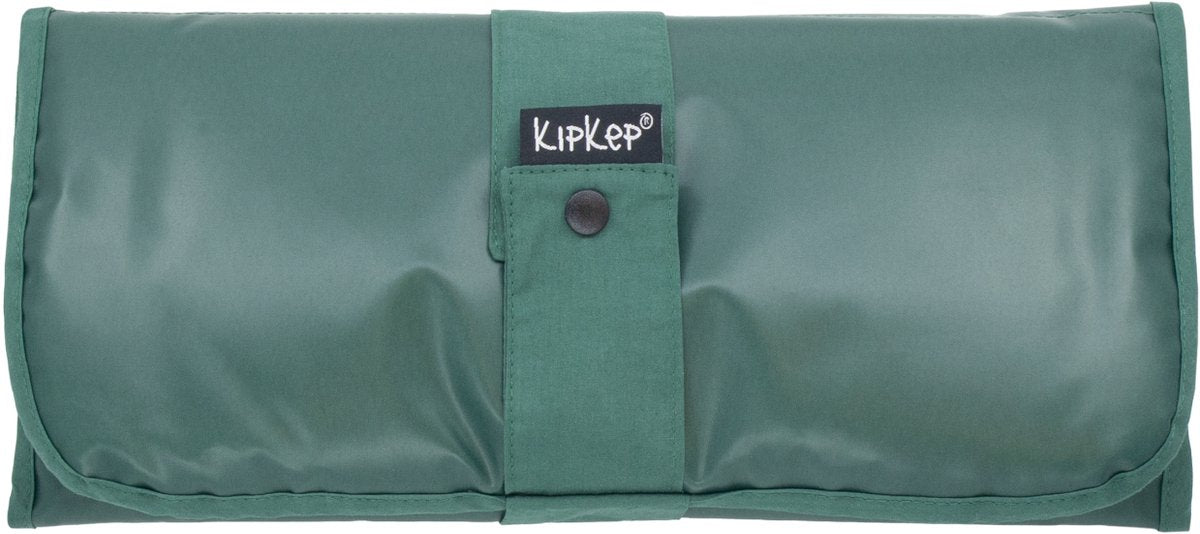 Kipkep Windel – Wickelunterlage – beruhigendes Grün – waschbar – wasserdicht – langlebig – dick (exkl. Windeletui)
