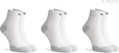 Rogelli Core Laufsocken – 3er-Pack – Weiß Grau – 44 47