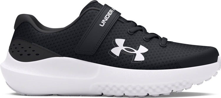 Under Armour UA BPS Surge 4 AC-BLK Jungen Sportschuhe – Schwarz – Anthrazit – Weiß