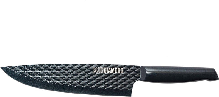 Blaues Diamant-Kochmesser – 20 cm – 100er-Stahl – antihaftbeschichtet – spülmaschinenfest