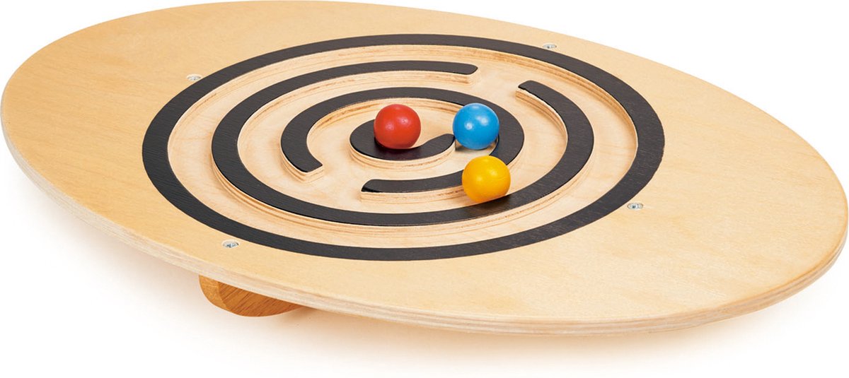Mentari-Spiel: Wackelbrett 44,7 x 30 x 7,5 cm, aus Holz, in Box, 3+