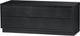 Woood Finca TV-Schrank – Kiefer – Schwarz – 40 x 100 x 40
