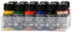 Kreativfirma Textilfarbe Semi-bedeckender Textilfarbe, 12x50ml