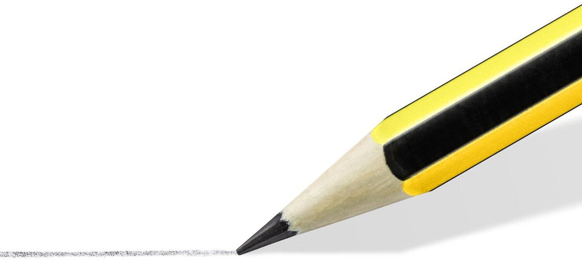 Markenloser Bleistift von Staedtler Noris, Härte 2h 120-4