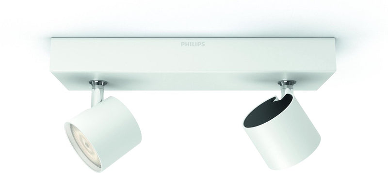 Philips LED Philips Star Aufbaustrahler – 2-flammig – Weiß