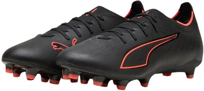 Puma Ultra 6 Match FG AG Unisex-Sportschuhe - Schwarz-Rot