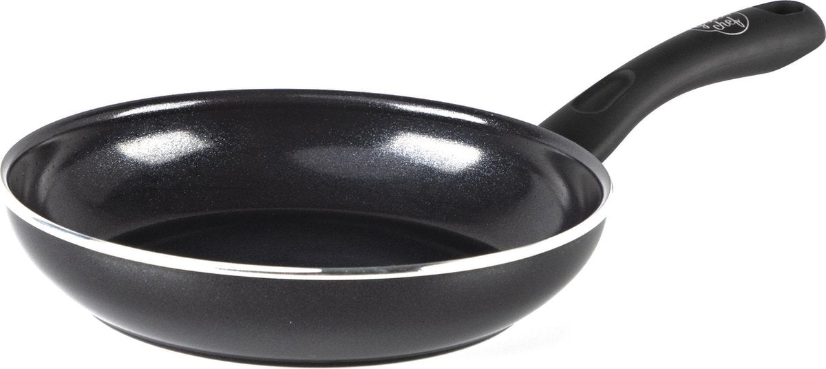 Greenchef Diamant-Bratpfanne 20 cm – PFAs-freie Antihaftbeschichtung – Induktions-Bratpfanne – Keramik-Bratpfanne – ofenfest bis 160 °C – Kühlgriff – Schwarz